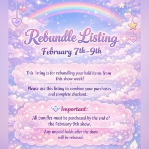 Rebundle order for @raimerepurposed